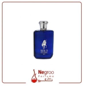 ادو پرفيوم مردانه فراگرنس ورد مدل سلو پور هوم بلو | Fragrance World Solo Pour Homme Blue