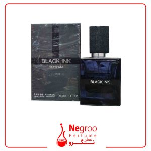 ادکلن بلک اینک لالیک مشکی مردانه فراگرنس ورد Black Ink Fragrance world