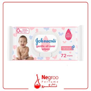 دستمال مرطوب نوزاد جانسون و جانسون – Johnson & Johnson Gentle All Over Baby Wipes