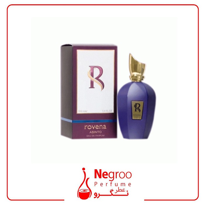 ادکلن روونا مدل آسینتو طرح R رایحه زرجوف اکسنتو اورجینال