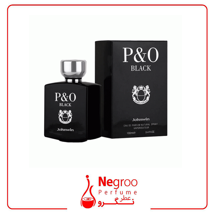 ادکلن جکوینز مدل P&amp;O Black for Men رایحه پولو مشکی اورجینال