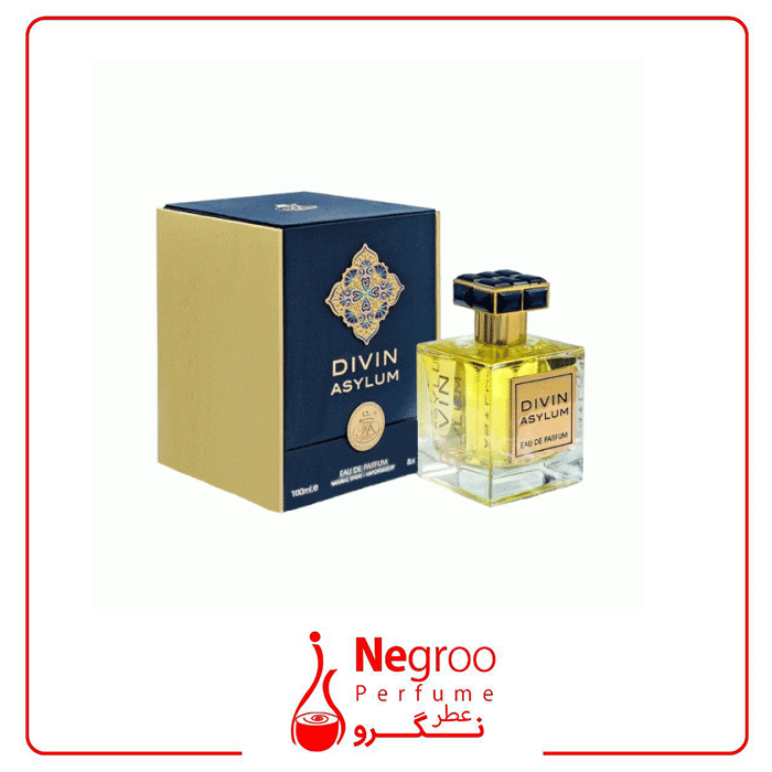 ادکلن اف ای پاریس مدل دوین اسایلم فرنچ اونو رایحه روژا داو الیزیوم پور هوم پارفوم کلوژن اورجینال