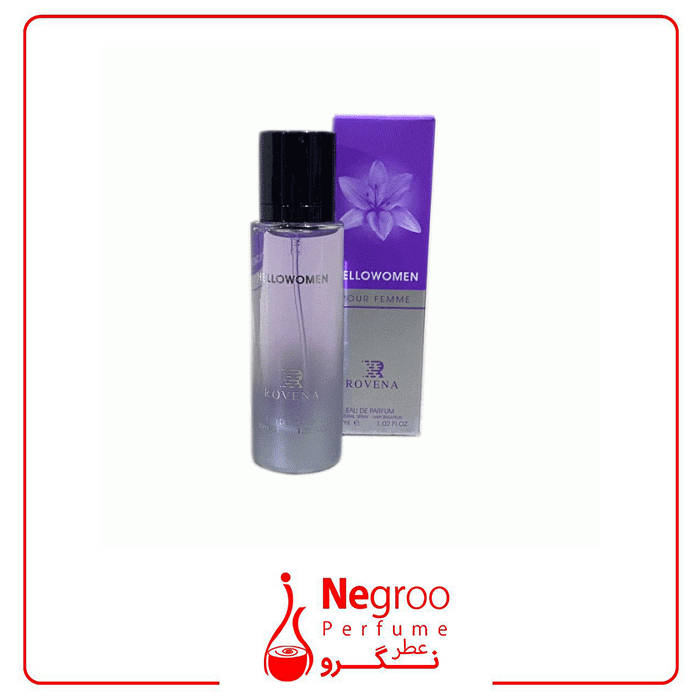عطر 30 میل روونا مدل هلوومن پور فم رایحه هالووین بنفش اورجینال