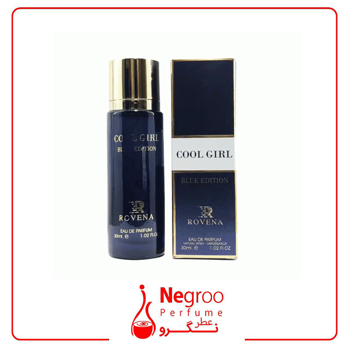 عطر 30 میل روونا مدل کول گرل بلو ادیشن رایحه گود گرل بلو ادیشن اورجینال
