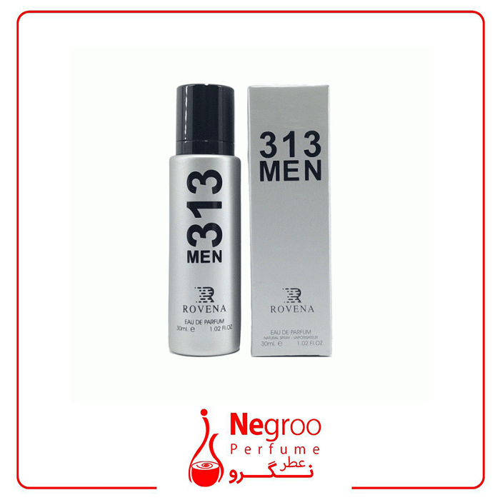عطر 30 میل روونا مدل ۳۱۳ من رایحه 212 مردانه اورجینال