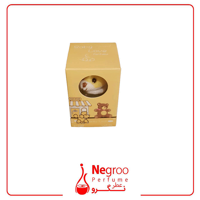 عطر عروسکی خرس زرد بیبی لاو کد 18-144 اورجینال