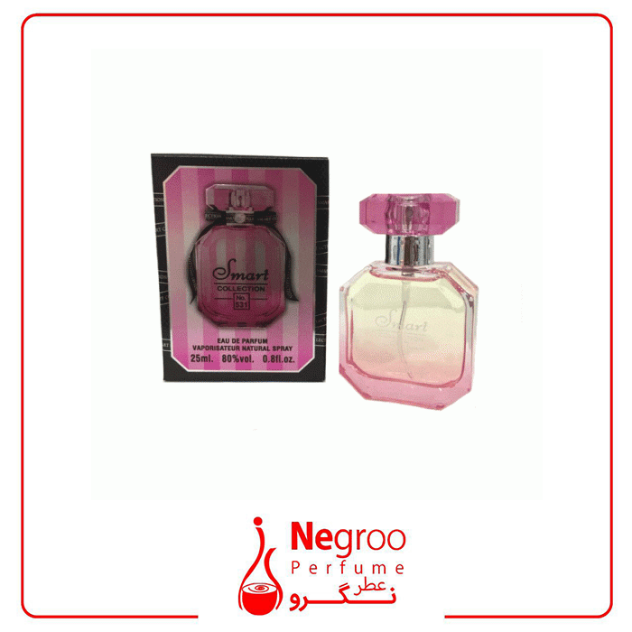عطر 25 میل اسمارت کالکشن کد 531 ویکتوریا سکرت بامب شل اورجینال — تصویر ۲