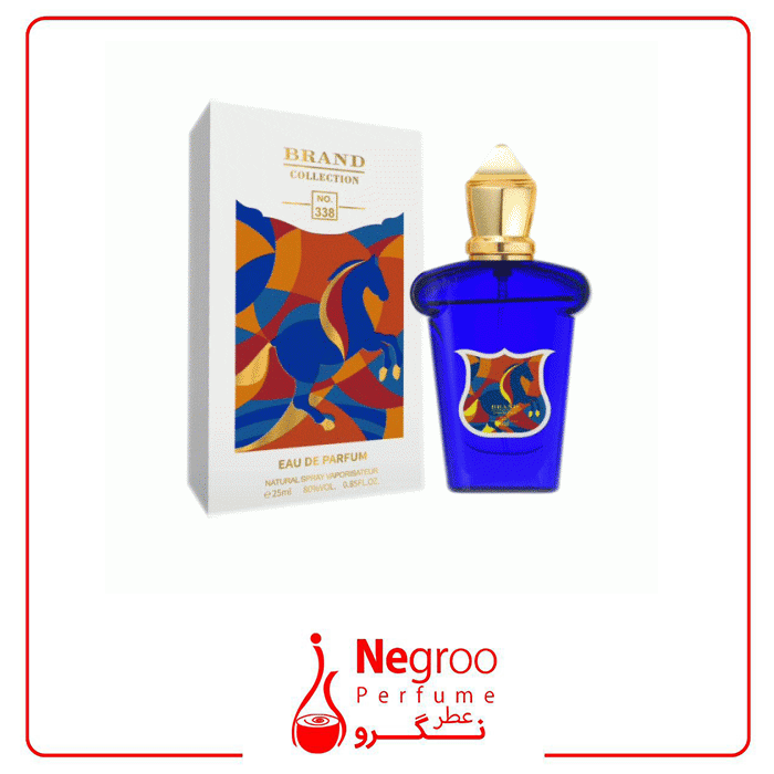 عطر 25 میل برند کالکشن کد 338 رایحه کازاموراتی مفیستو اورجینال