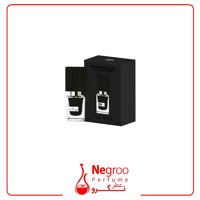عطر 25 میل مارکویی کالکشن مدل ناسوماتو بلک افغان کد 121 اورجینال
