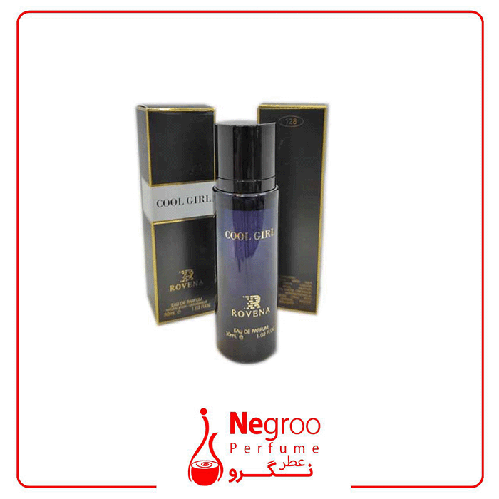 عطر 30 میل روونا مدل کول گرل رایحه گود گرل مشکی اورجینال