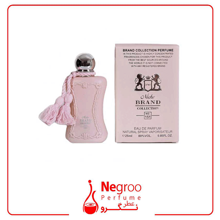 عطر جیبی برند کالکشن کد 151 مدل دو مارلی دلینا اورجینال