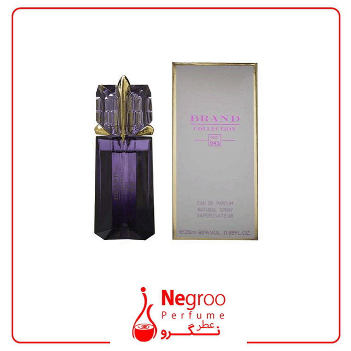 عطر جیبی زنانه برند کالکشن 043 مدل الین اورجینال