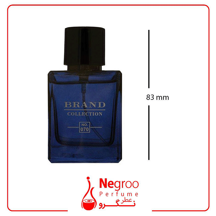 عطر جیبی مردانه برند کالکشن کد 070 مدل بلو شنل اورجینال — تصویر ۳