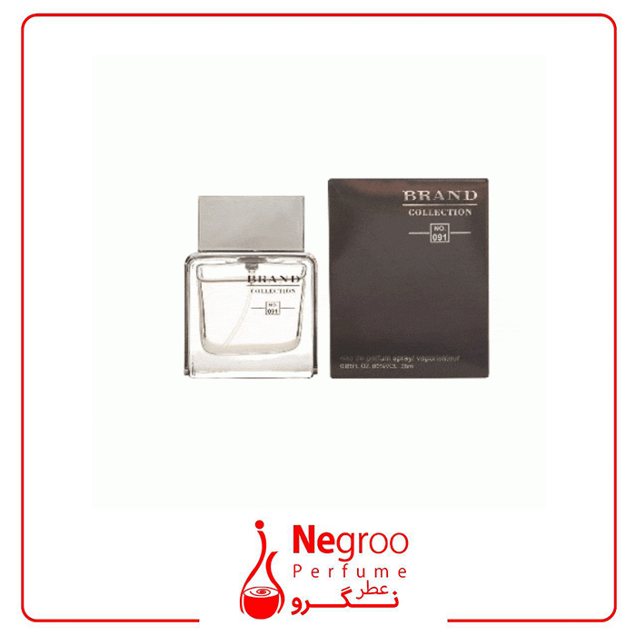 عطر ۲۵ میل برند کالکشن کد 091 رایحه ایفوریا مردانه اورجینال