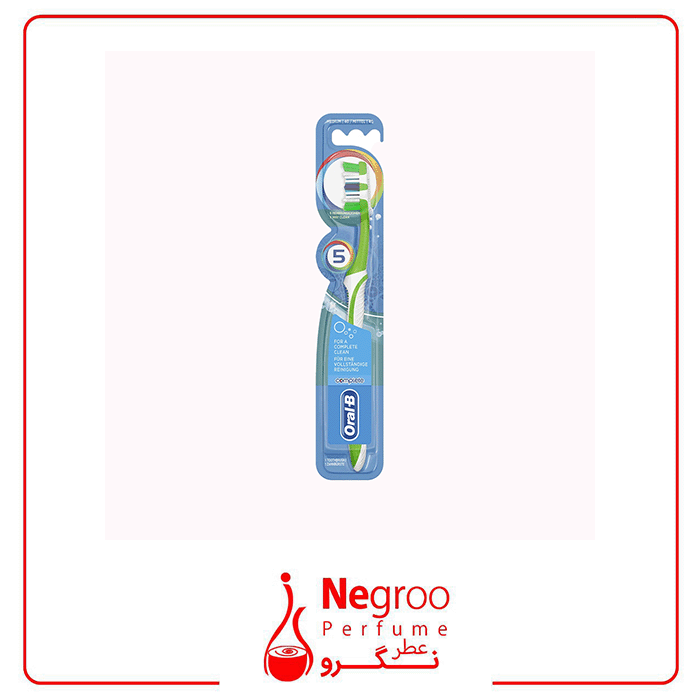 مسواک دستی جدید اورال بی COMPLETE 5 WAY CLEAN اورجینال