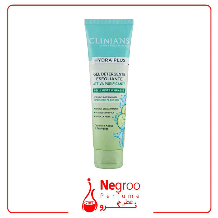 ژل اسکراب کلینیانس پوست چرب و مختلط حجم 150 میلی لیتر/ اورجینال